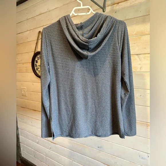 Belldini | Grey Ribbed Lightweight Sweater - Picture 8 of 8